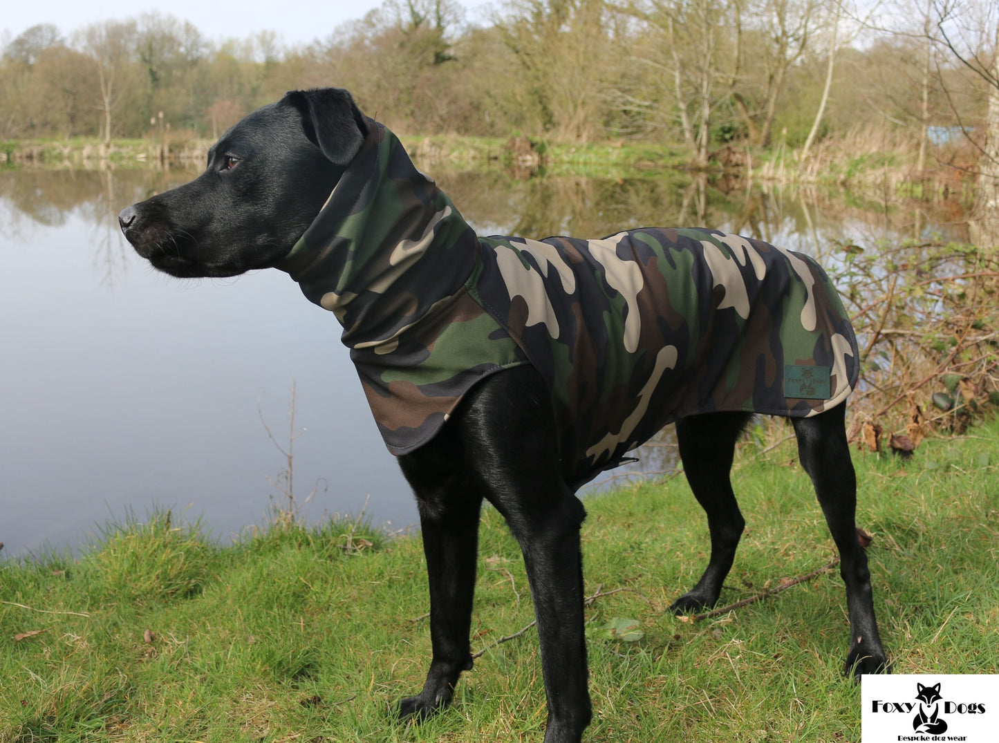 The Winchester Camouflage active wear dog jacket